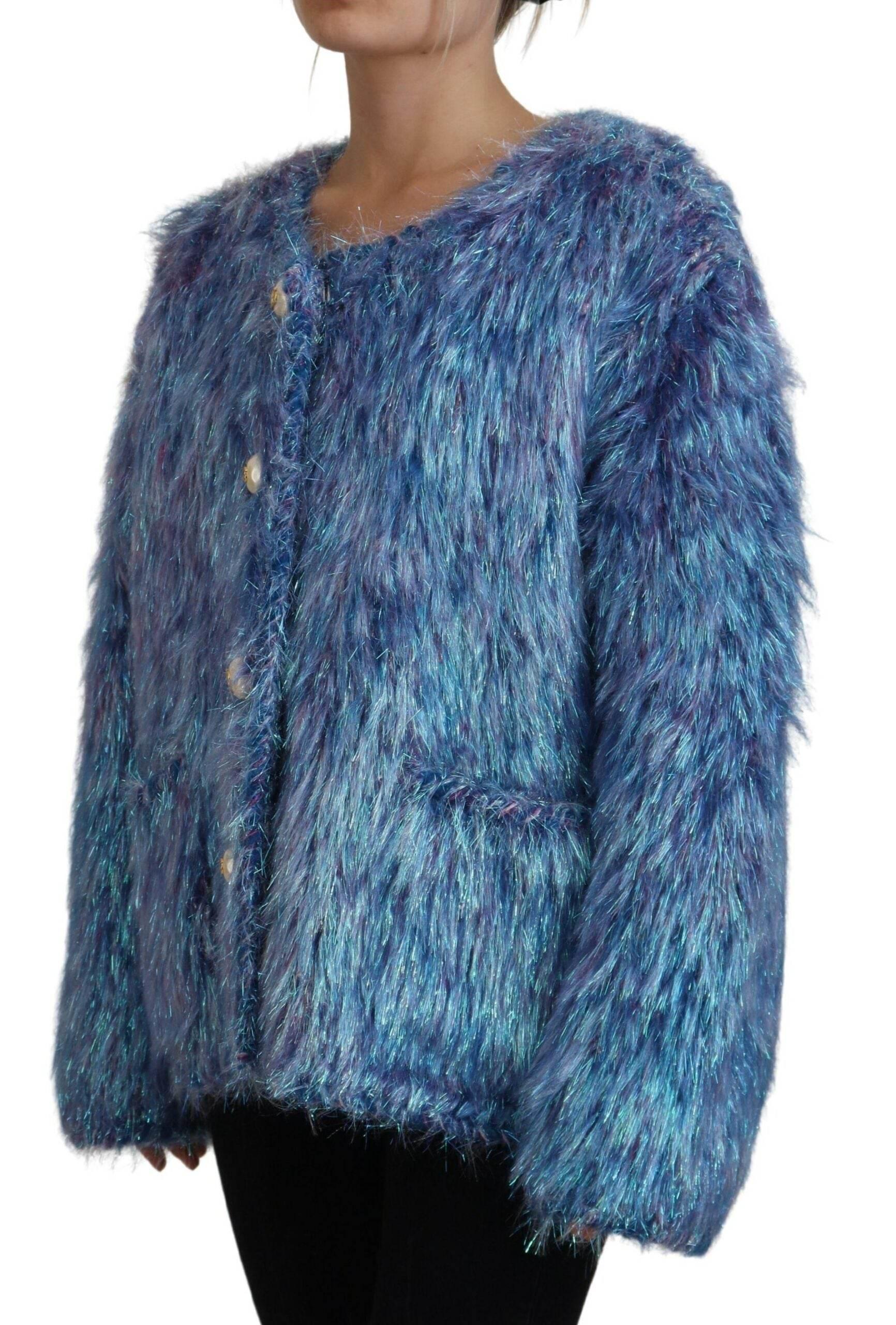 Dolce & Gabbana Elegant Multicolor Long Sleeve Jacket - Hilstor