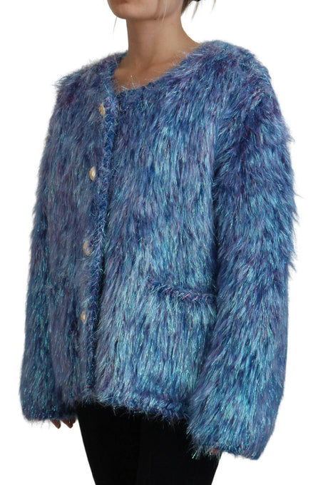 Dolce & Gabbana Elegant Multicolor Long Sleeve Jacket - Hilstor