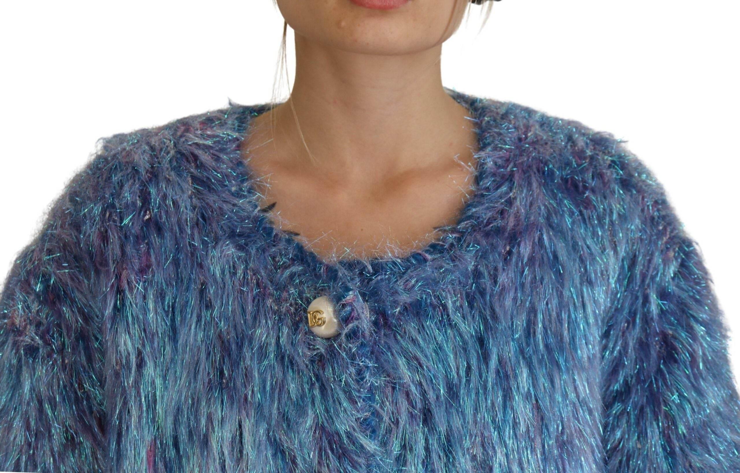 Dolce & Gabbana Elegant Multicolor Long Sleeve Jacket - Hilstor