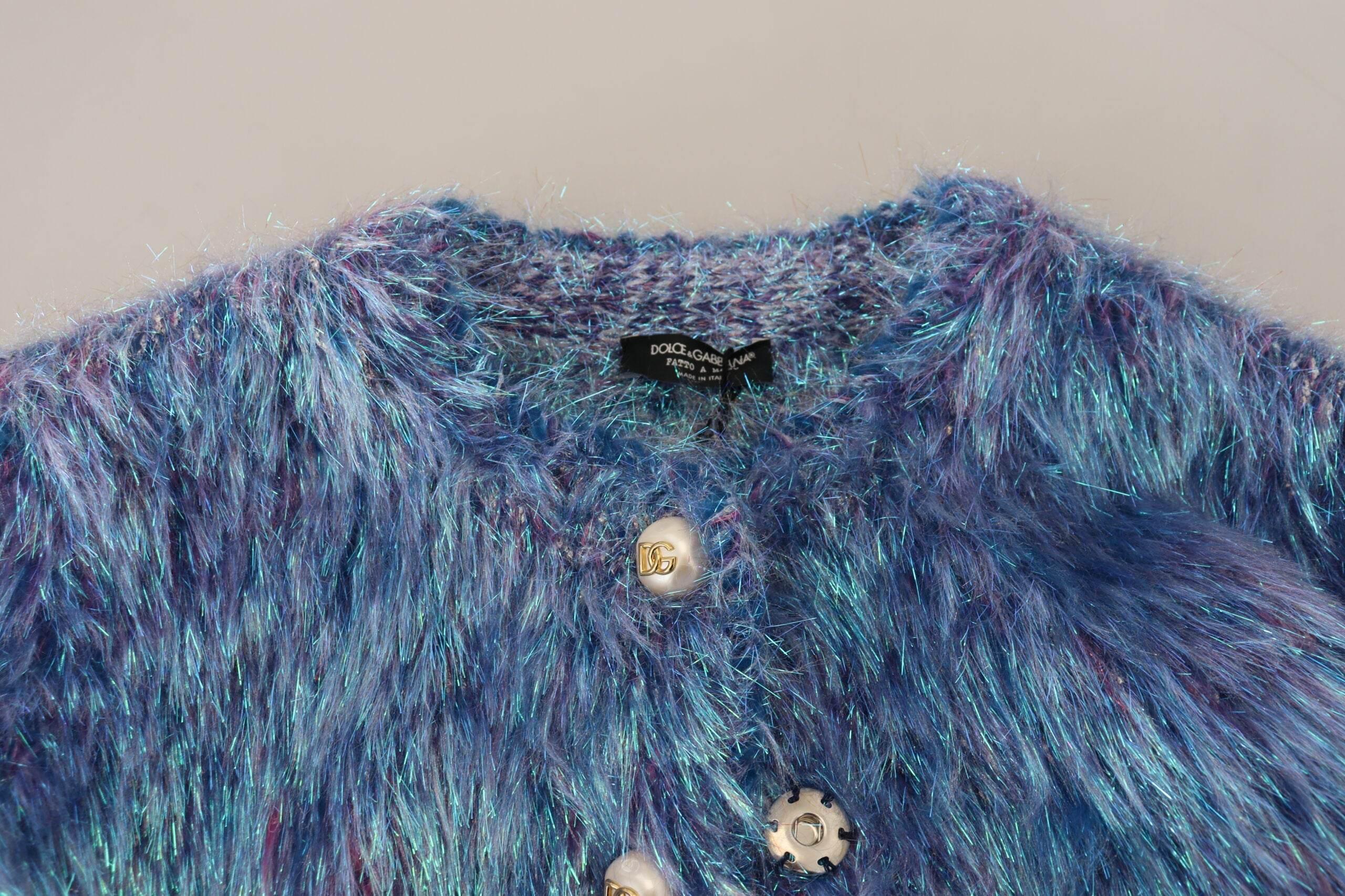 Dolce & Gabbana Elegant Multicolor Long Sleeve Jacket - Hilstor