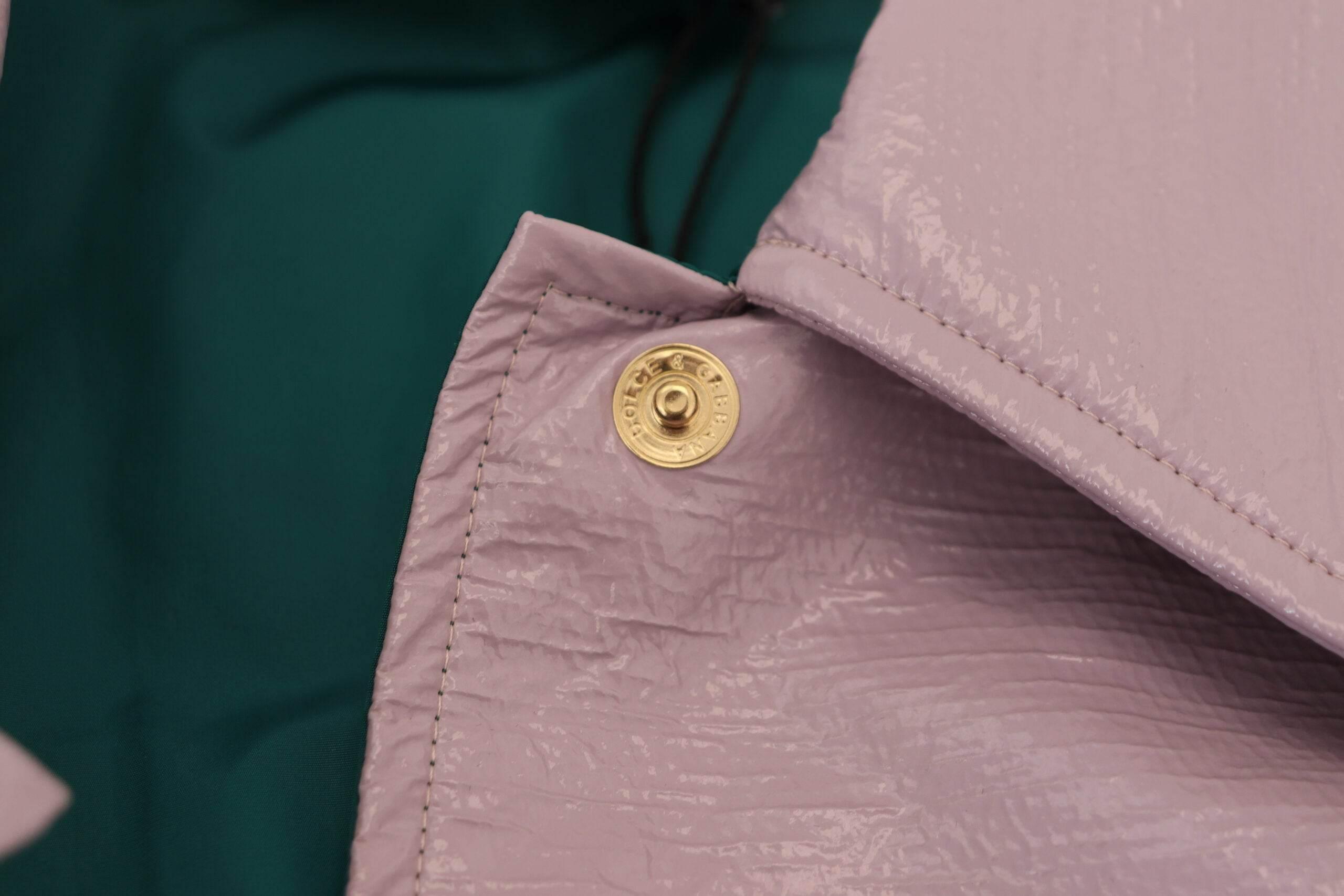 Dolce & Gabbana Chic Purple Cropped Jacket - A Style Statement - Hilstor