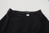 Dolce & Gabbana Elegant High Waist A-Line Mini Skirt - Hilstor