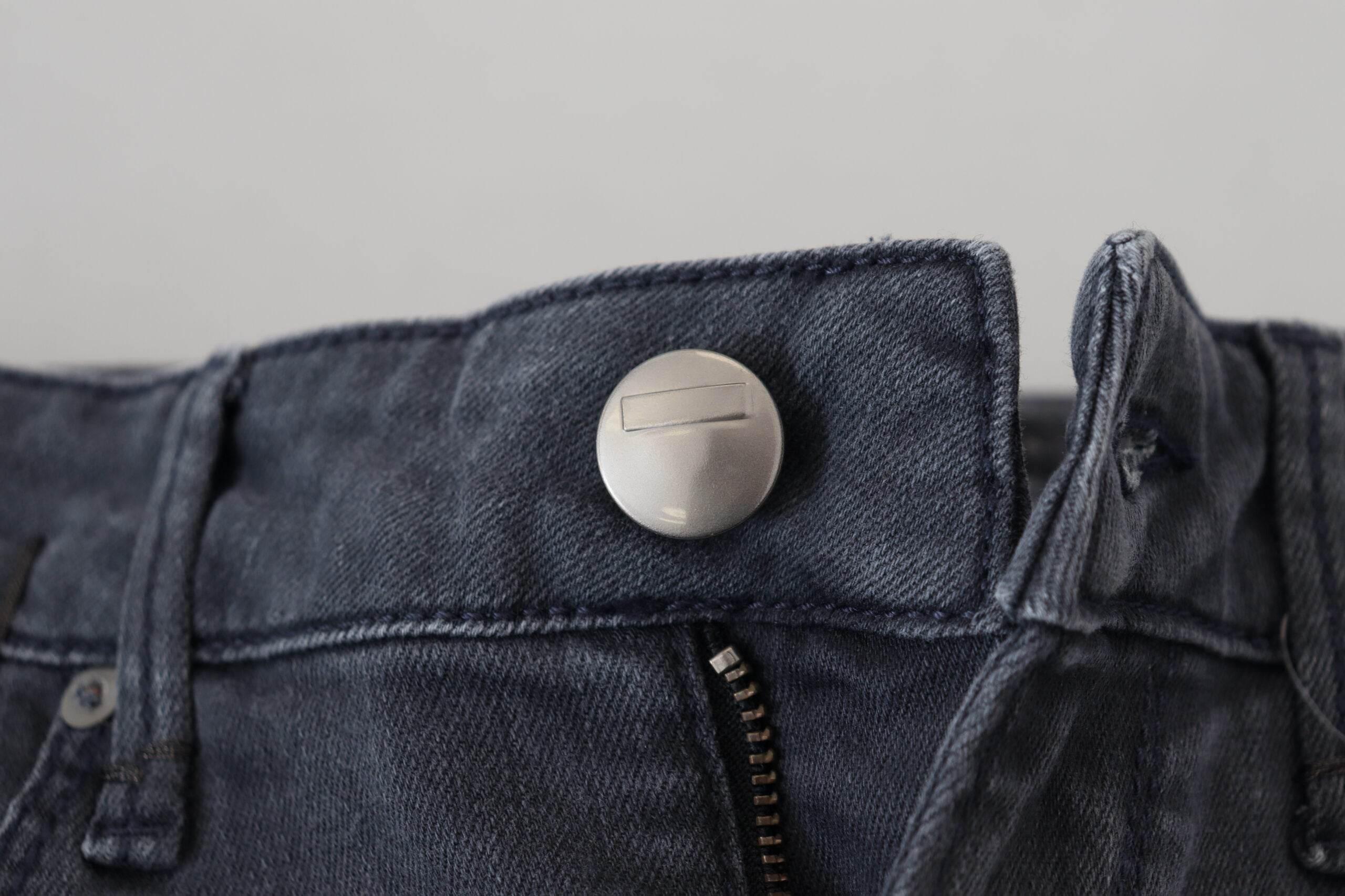 Acht Gray Cotton Skinny Low Waist Women Casual Denim Jeans - Hilstor