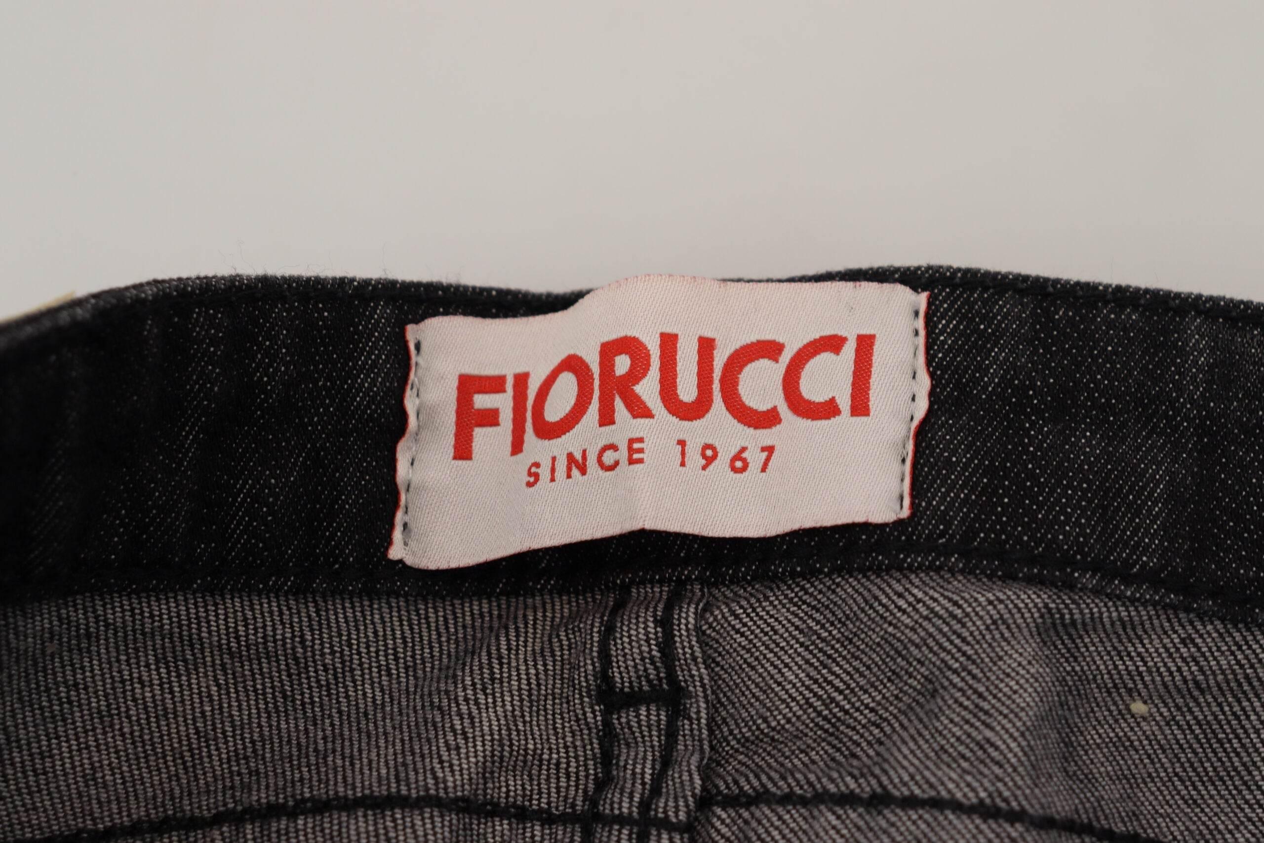 Fiorucci Chic Black Low Waist Skinny Jeans - Hilstor