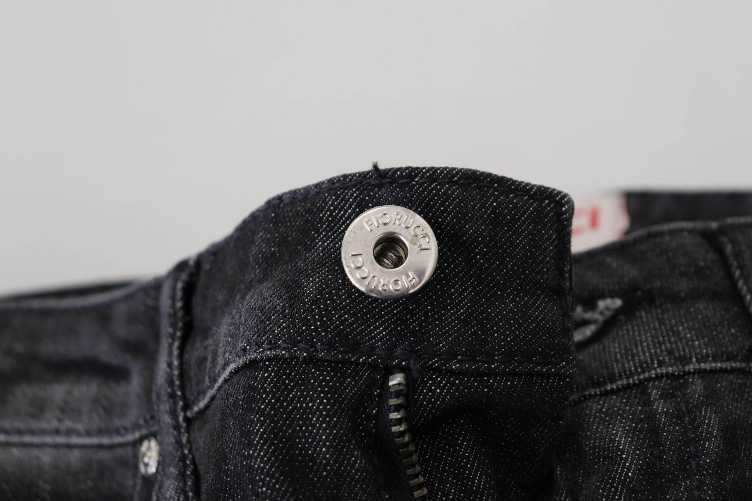 Fiorucci Chic Black Low Waist Skinny Jeans - Hilstor