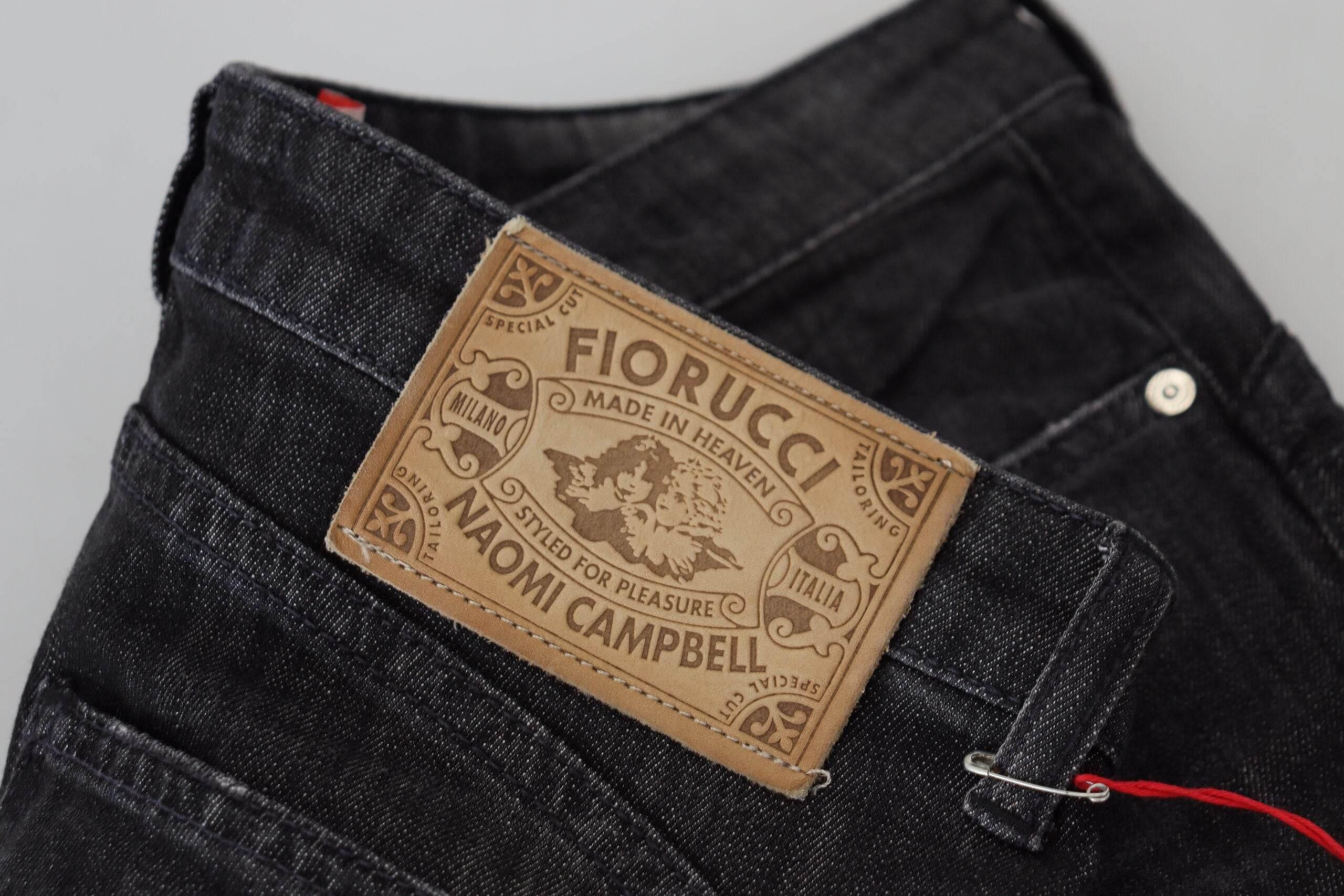 Fiorucci Chic Black Low Waist Skinny Jeans - Hilstor