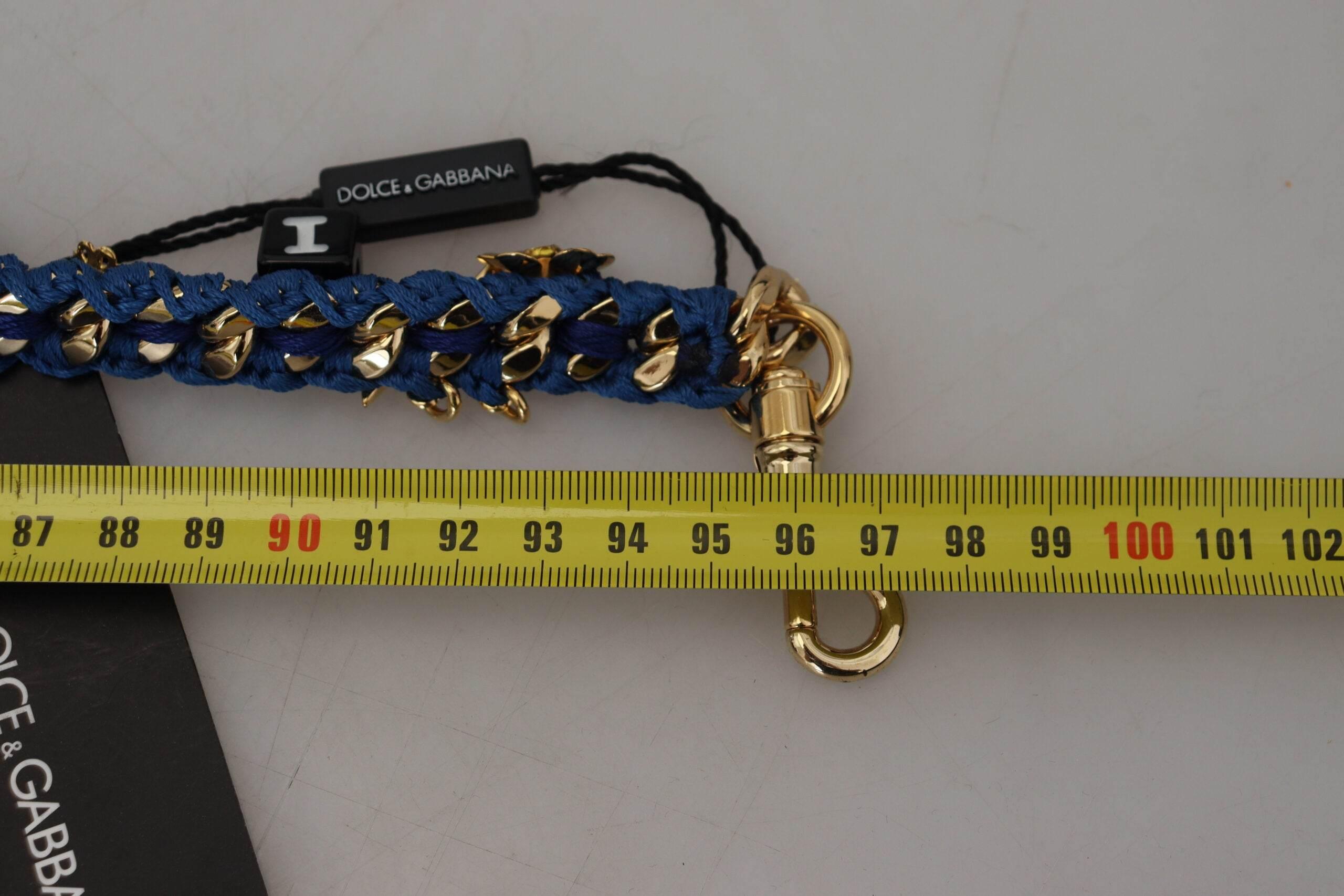 Dolce & Gabbana Multicolor Embellished Bag Shoulder Strap - Hilstor