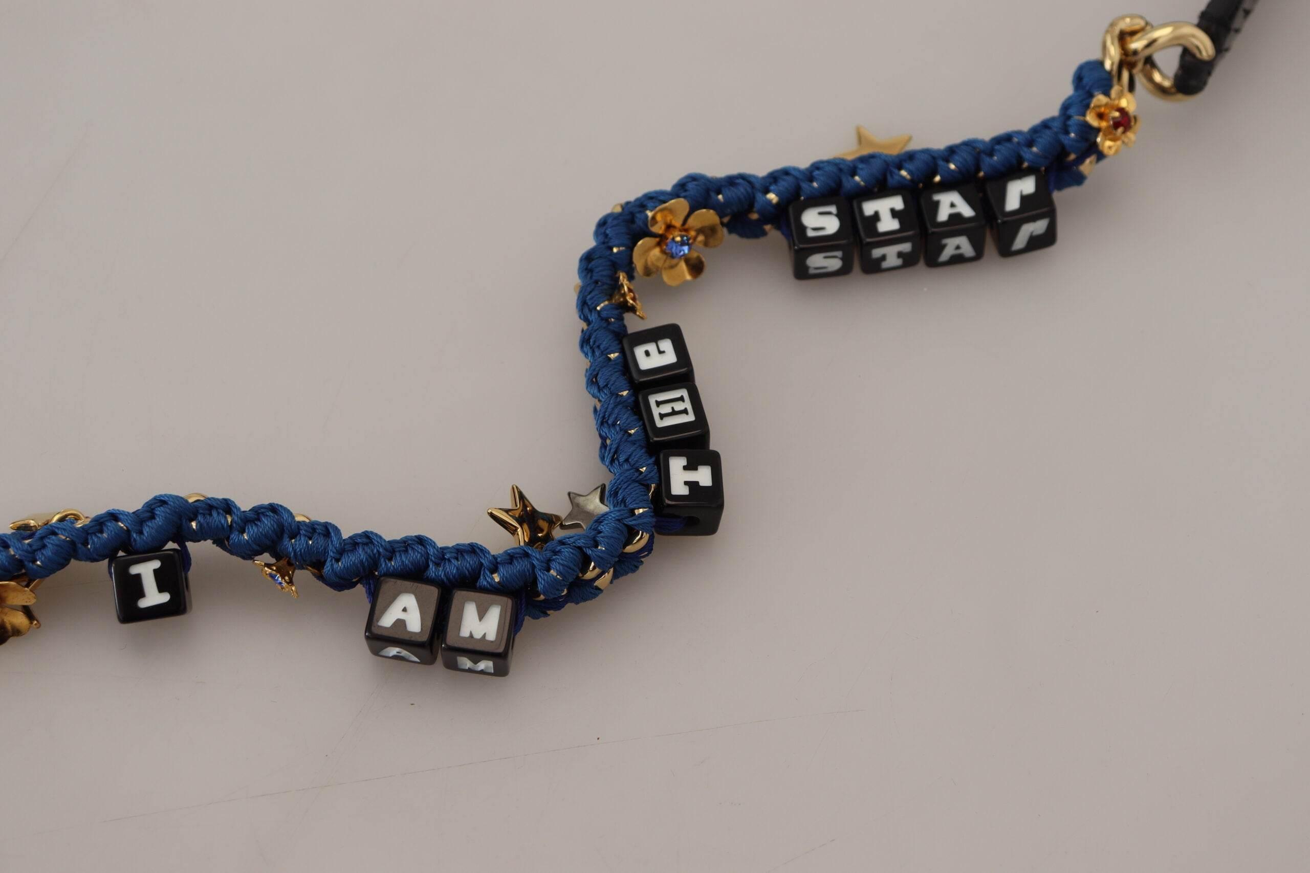 Dolce & Gabbana Multicolor Embellished Bag Shoulder Strap - Hilstor