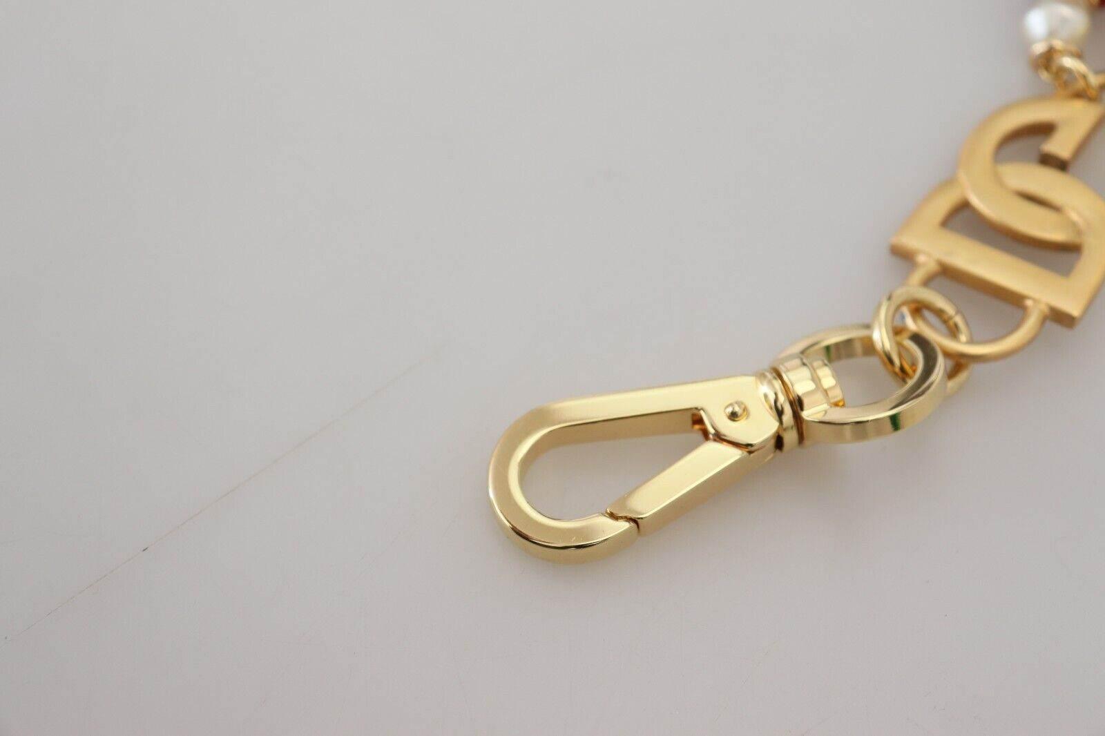 Dolce & Gabbana Elegant Gold Tone Chain Belt - Hilstor