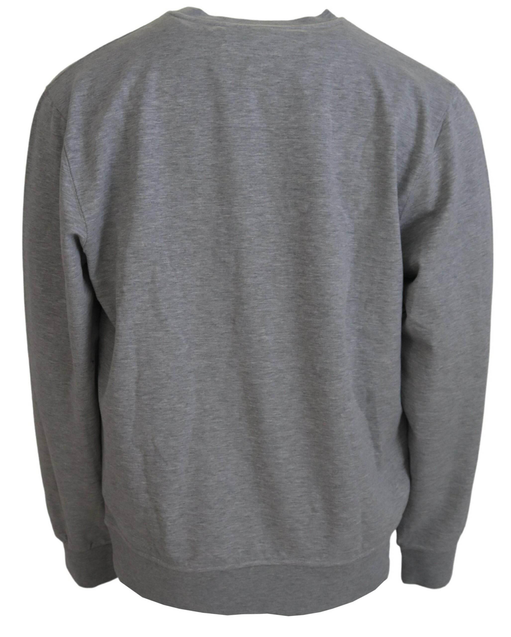 Aeronautica Militare Gray Men Pullover Sweatshirt Sweater - Hilstor