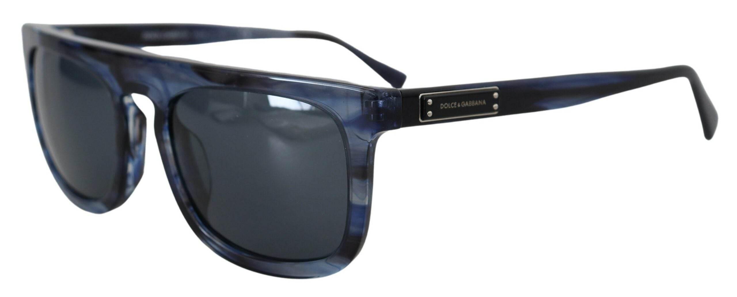 Dolce & Gabbana Blue DG4288 Acetate Full Rim Frame Sunglasses - Hilstor
