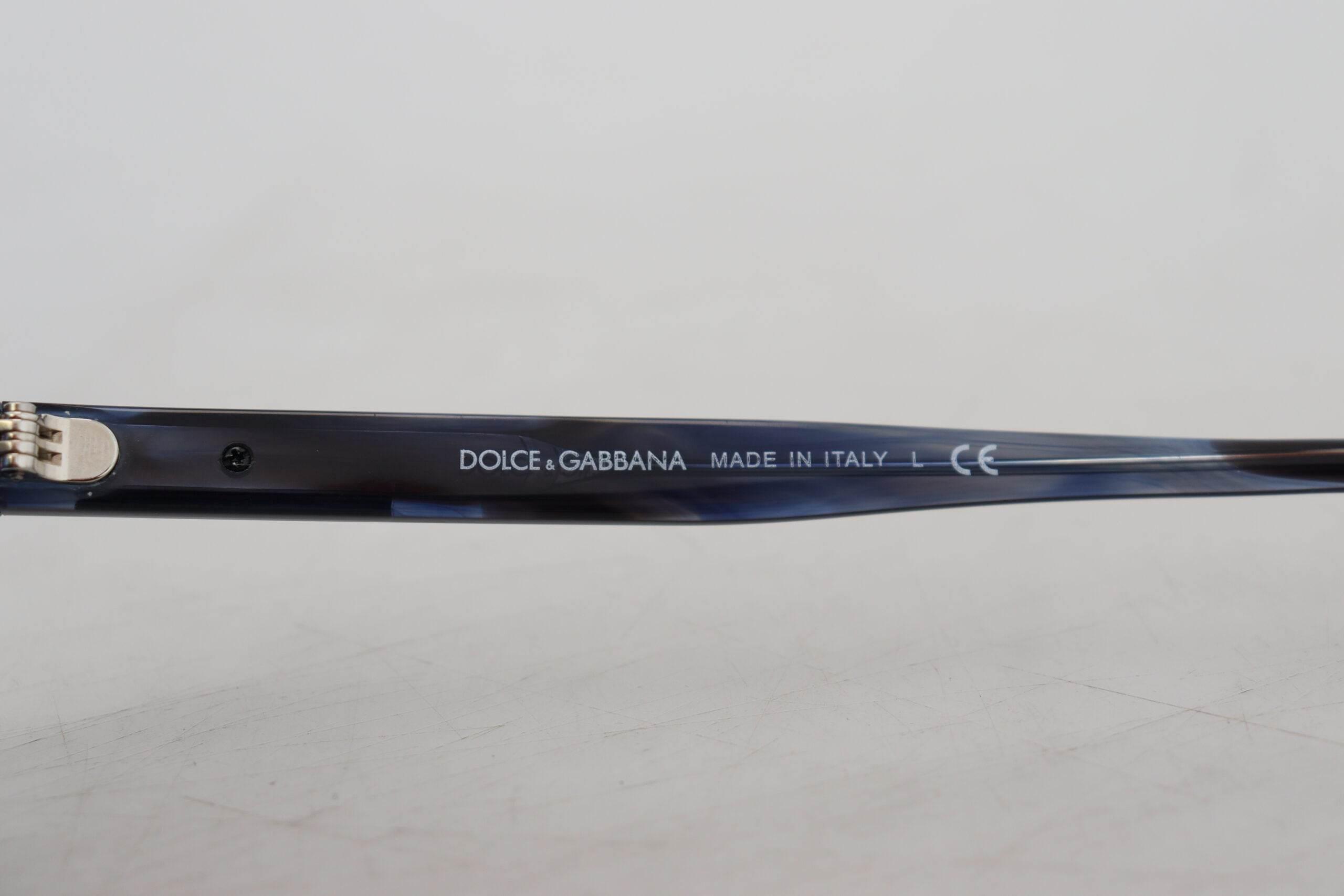 Dolce & Gabbana Blue DG4288 Acetate Full Rim Frame Sunglasses - Hilstor