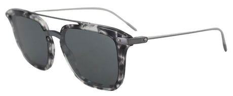 Dolce & Gabbana Gray DG4327-B Gray Frame Metal Gray Lenses Sunglasses - Hilstor