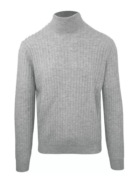Malo Elegant Wool Cashmere Turtleneck Sweater - Hilstor