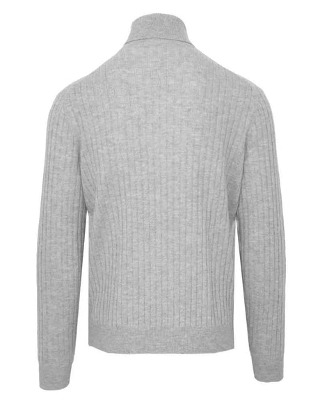 Malo Elegant Wool Cashmere Turtleneck Sweater - Hilstor