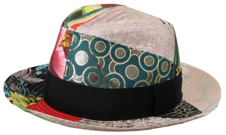 Dolce & Gabbana Eclectic Chic Multicolor Fedora Cap - Hilstor