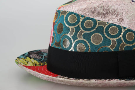 Dolce & Gabbana Eclectic Chic Multicolor Fedora Cap - Hilstor