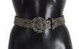 Dolce & Gabbana Swarovski Crystal Sequined Waist Belt - Hilstor