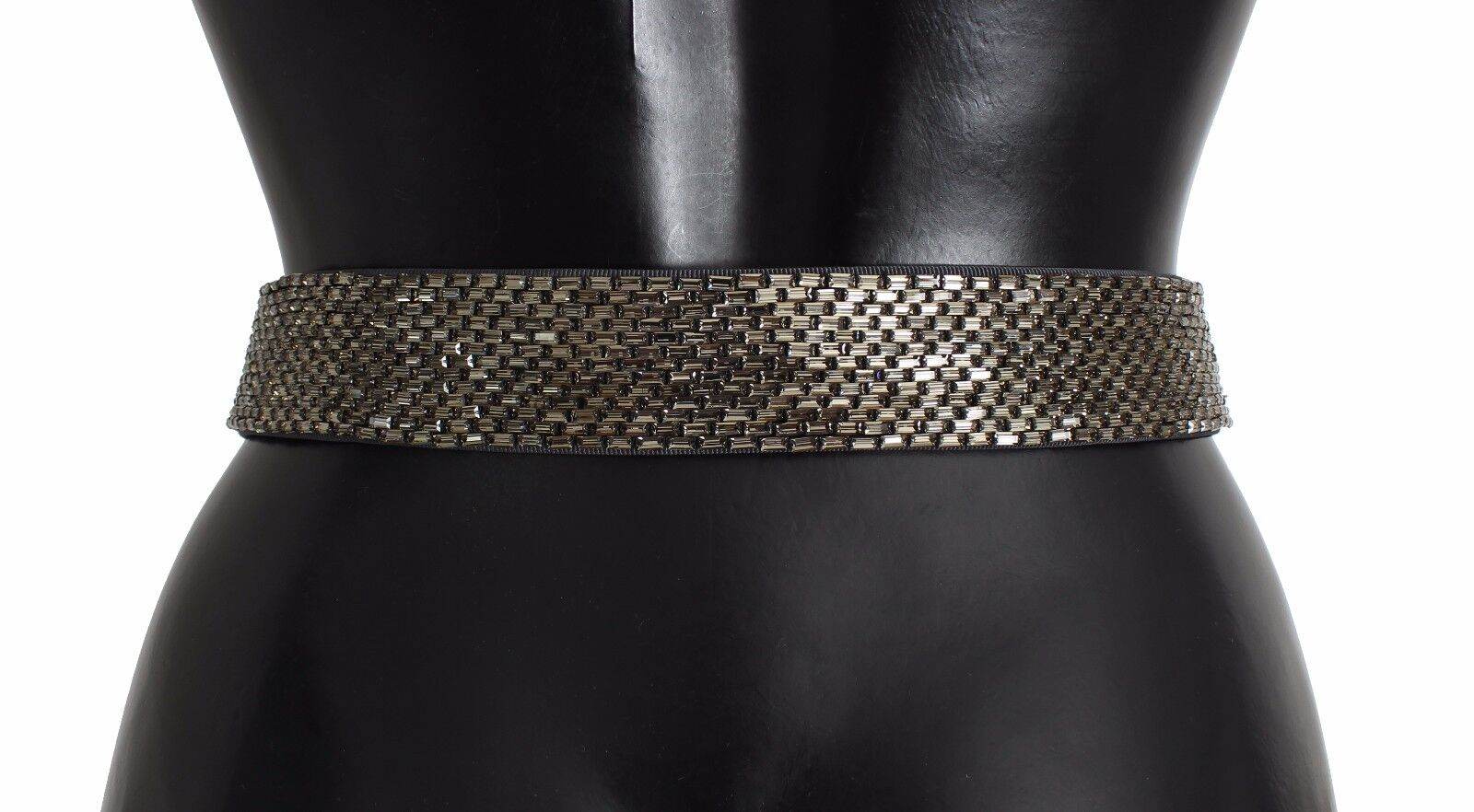 Dolce & Gabbana Swarovski Crystal Sequined Waist Belt - Hilstor