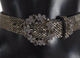 Dolce & Gabbana Swarovski Crystal Sequined Waist Belt - Hilstor