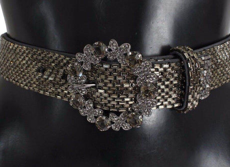 Dolce & Gabbana Swarovski Crystal Sequined Waist Belt - Hilstor