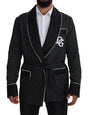 Dolce & Gabbana Elegant Silk-Lined Robe Jacket - Hilstor