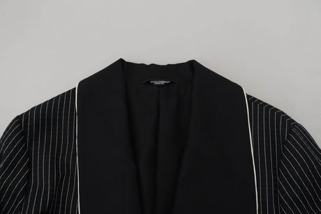 Dolce & Gabbana Elegant Silk-Lined Robe Jacket - Hilstor
