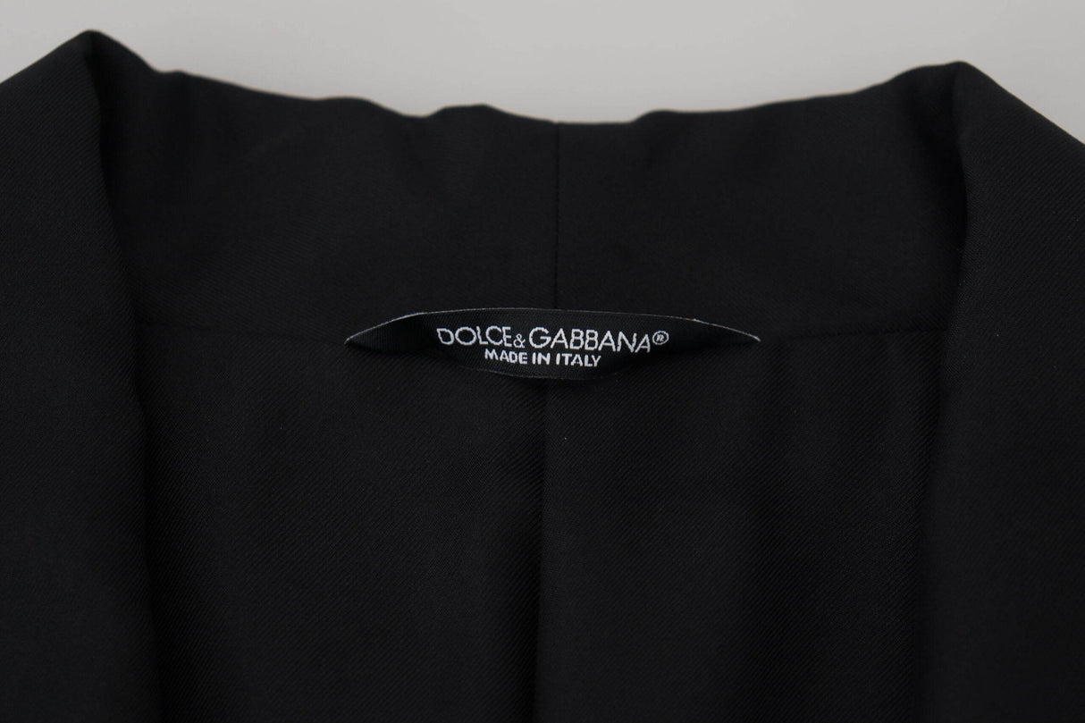 Dolce & Gabbana Elegant Silk-Lined Robe Jacket - Hilstor