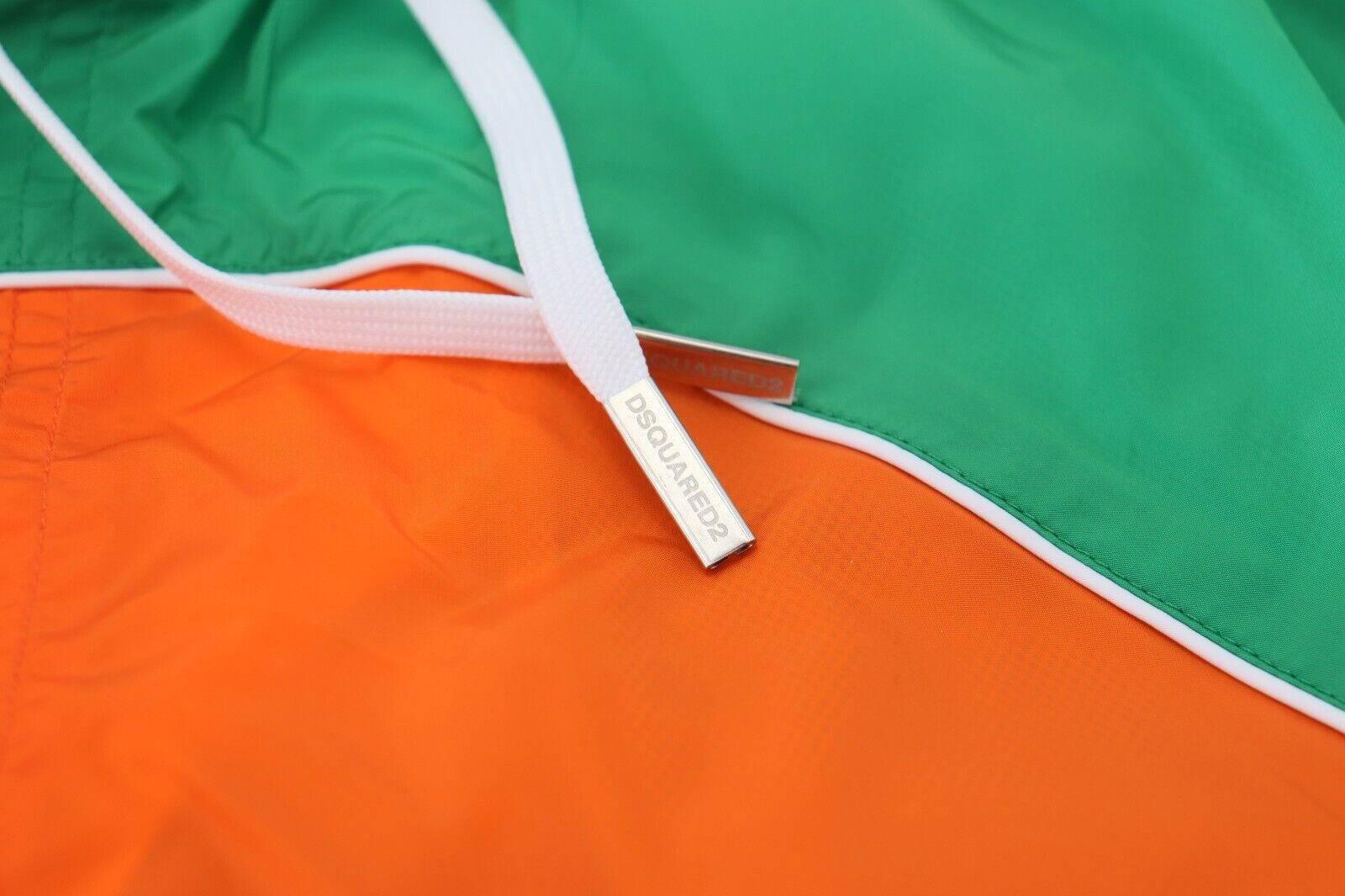 Dsquared² Multicolor Logo Print Men Beachwear Swimwear Short - Hilstor