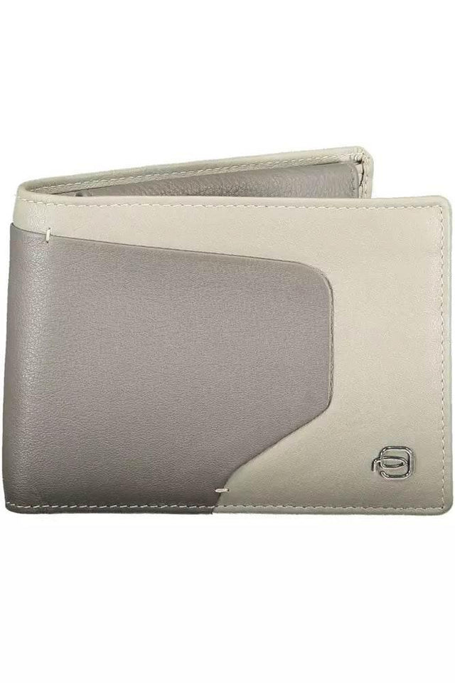 Piquadro Sleek Bi-Fold Leather Wallet with RFID Block - Hilstor