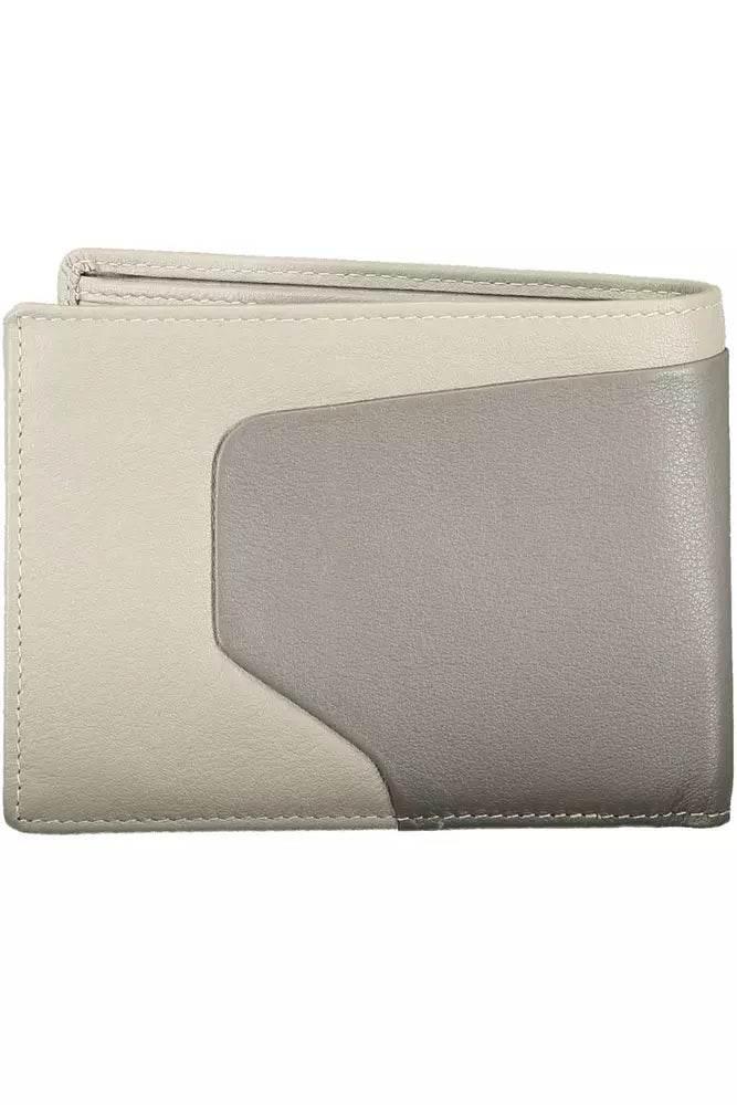 Piquadro Sleek Bi-Fold Leather Wallet with RFID Block - Hilstor