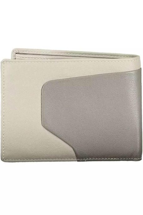 Piquadro Sleek Bi-Fold Leather Wallet with RFID Block - Hilstor