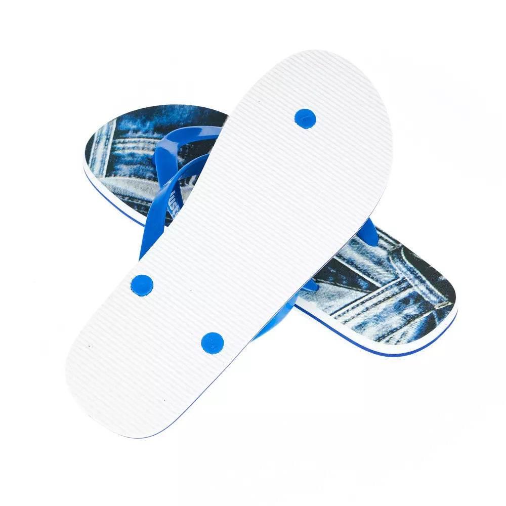 Just Cavalli Light Blue EVA Men's Sandal - Hilstor