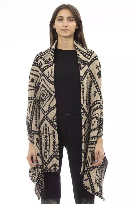 Alpha Studio Brown Wool Women Scarf - Hilstor