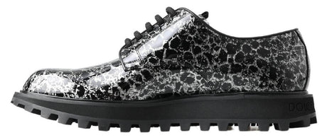 Dolce & Gabbana Sophisticated Two-Tone Derby Shoes - Hilstor