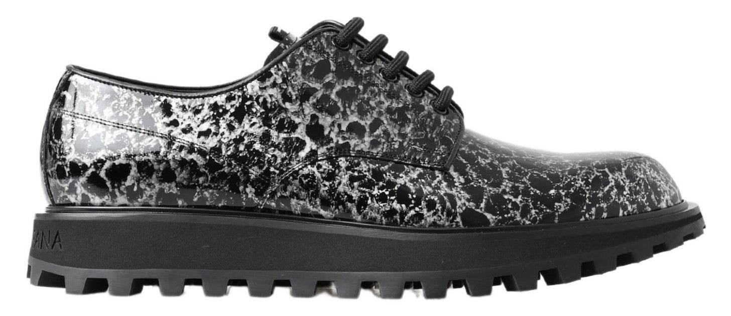 Dolce & Gabbana Sophisticated Two-Tone Derby Shoes - Hilstor