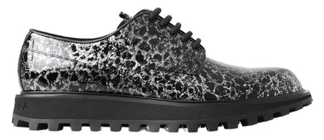 Dolce & Gabbana Sophisticated Two-Tone Derby Shoes - Hilstor