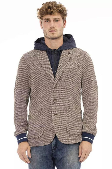 Distretto12 Chic Waterproof Hooded Fabric Jacket - Hilstor