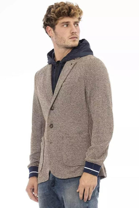 Distretto12 Chic Waterproof Hooded Fabric Jacket - Hilstor
