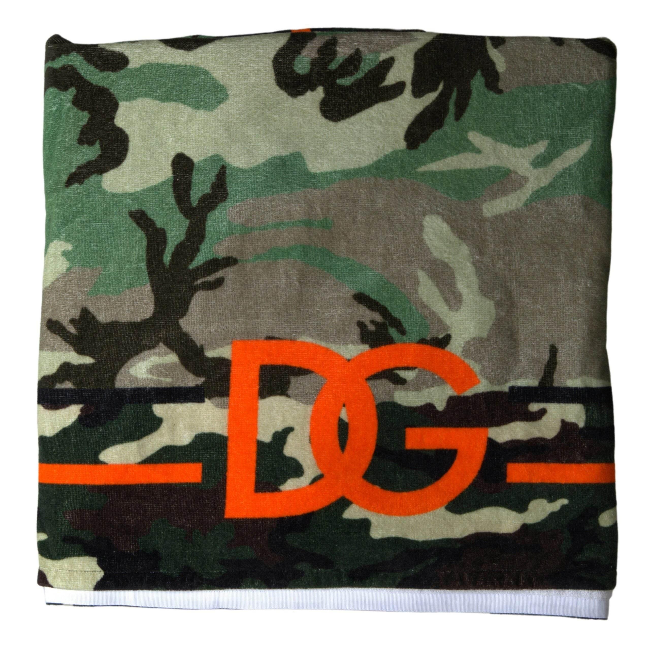 Dolce & Gabbana Multicolor Cotton Neck Wrap Scarf - Hilstor