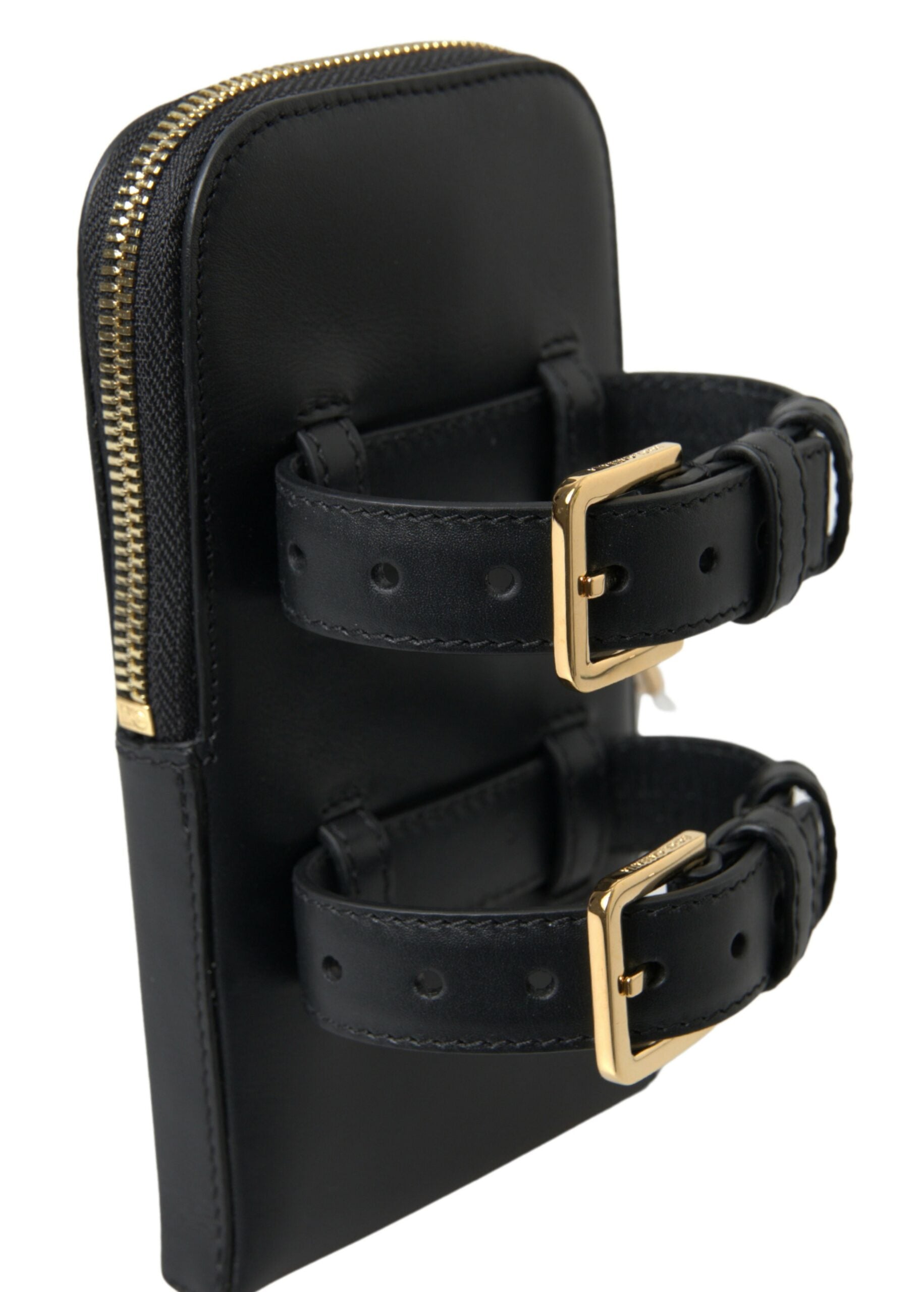 Dolce & Gabbana Elegant læderarmbåndsclutch