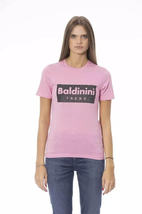 Baldinini Trend Multicolor Cotton Women T-Shirt - Hilstor