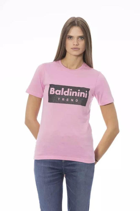 Baldinini Trend Multicolor Cotton Women T-Shirt - Hilstor