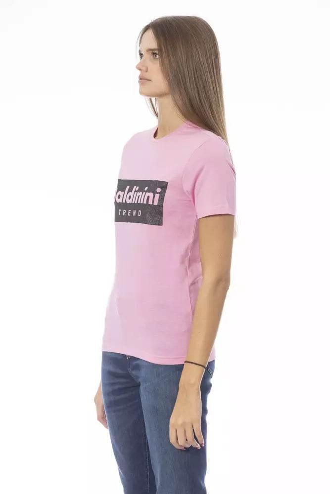 Baldinini Trend Multicolor Cotton Women T-Shirt - Hilstor