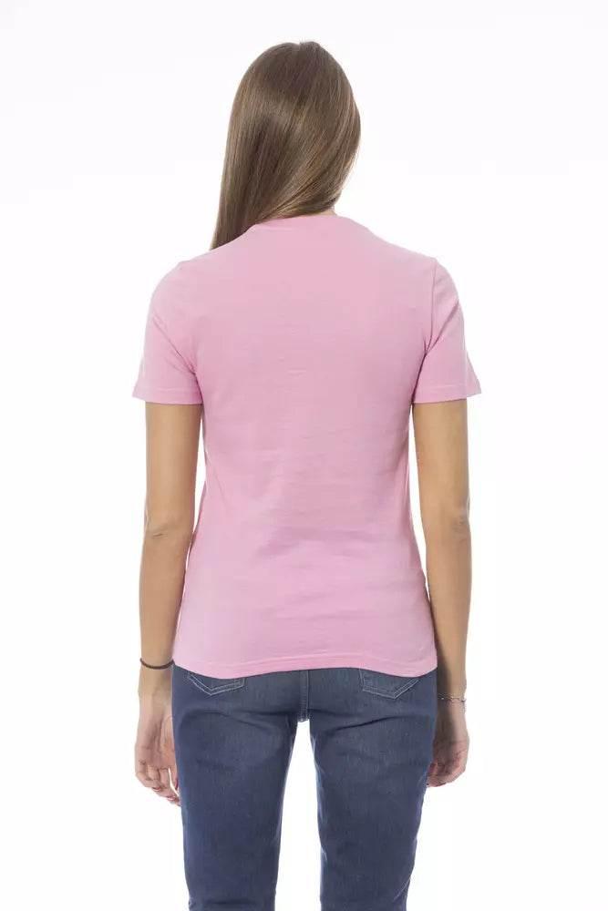 Baldinini Trend Multicolor Cotton Women T-Shirt - Hilstor