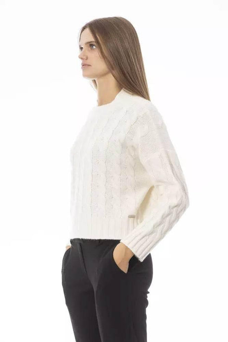 Baldinini Trend Beige Wool Women Sweater - Hilstor