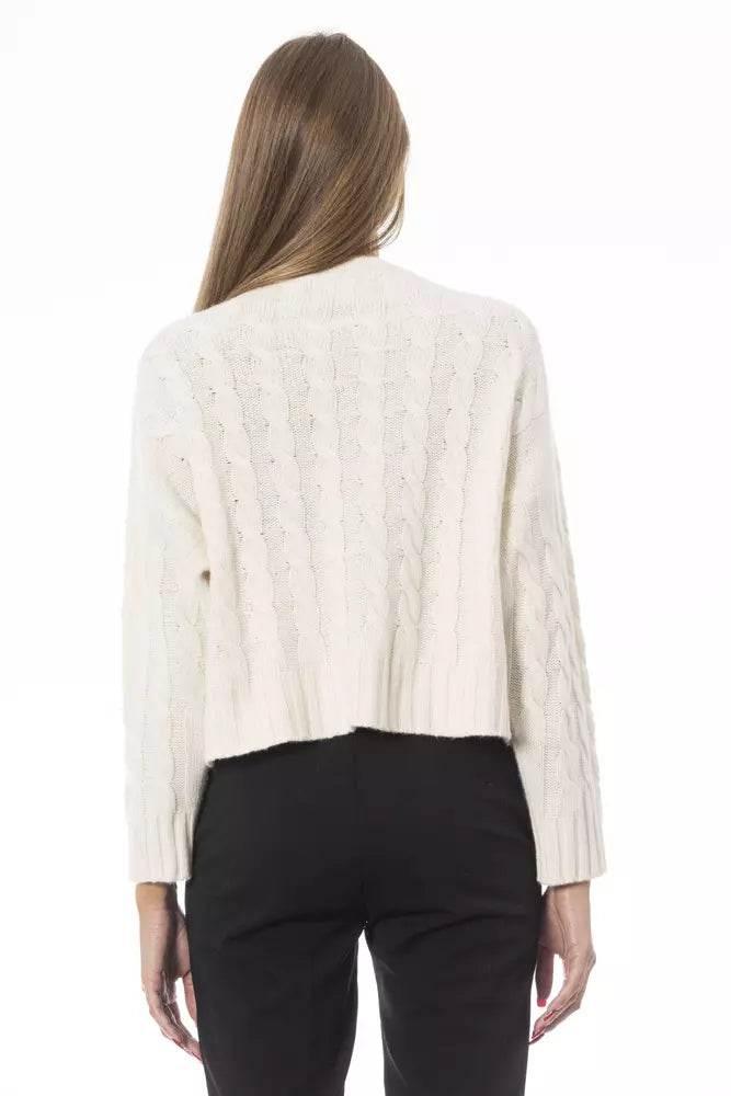 Baldinini Trend Beige Wool Women Sweater - Hilstor