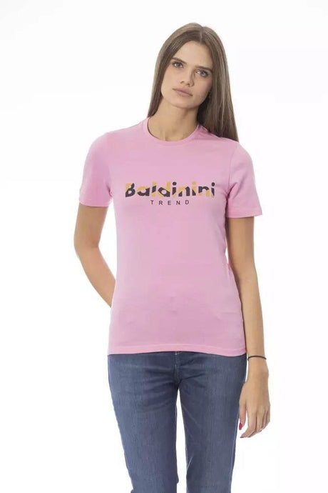 Baldinini Trend Multicolor Cotton Women T-Shirt - Hilstor