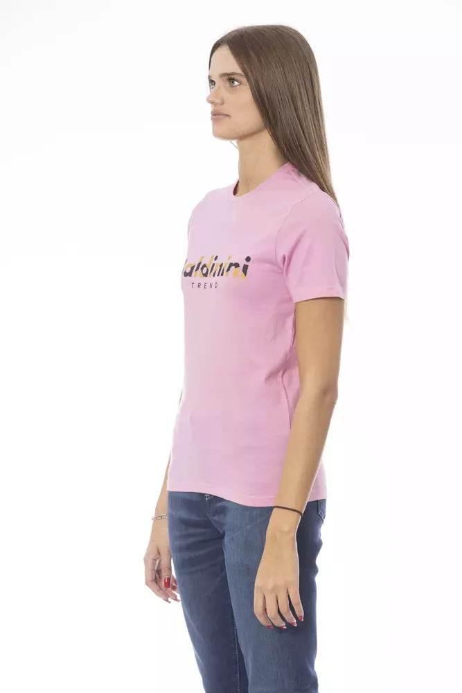 Baldinini Trend Multicolor Cotton Women T-Shirt - Hilstor