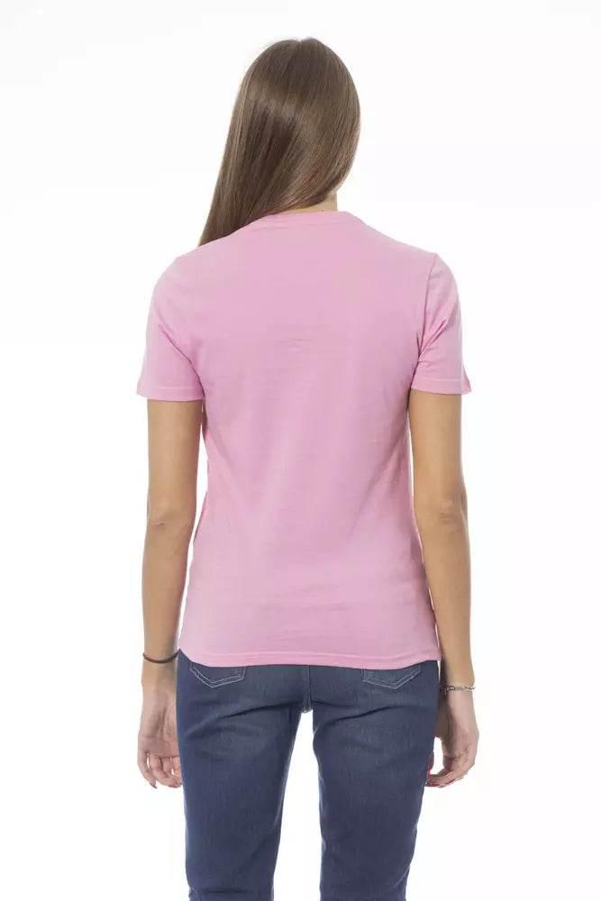 Baldinini Trend Multicolor Cotton Women T-Shirt - Hilstor